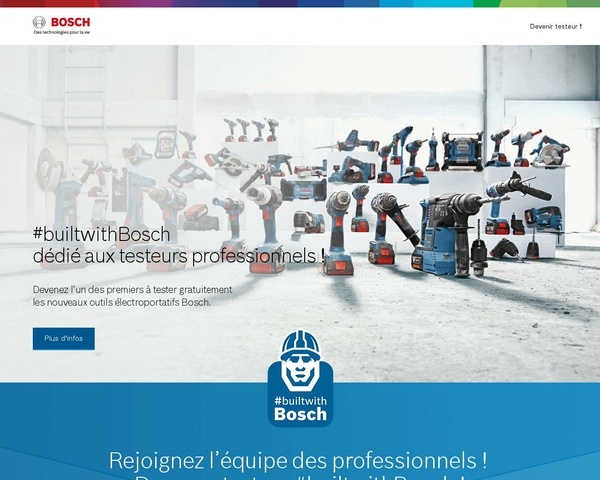 Testeur pour Bosch Pro