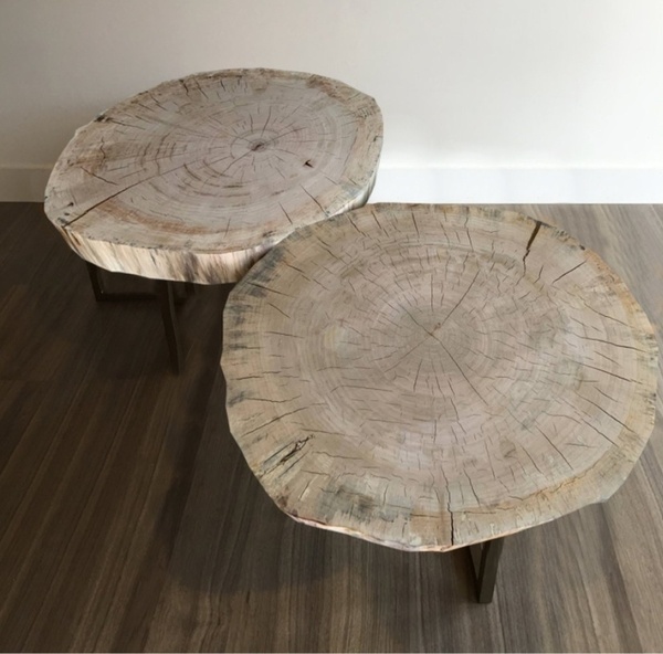 Table basse live edge