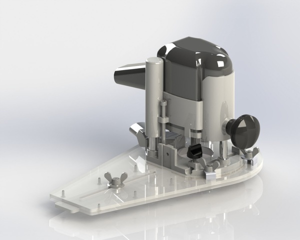 Compas pour défonceuse