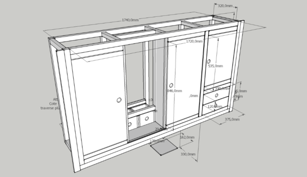 Meuble de salle de bain
