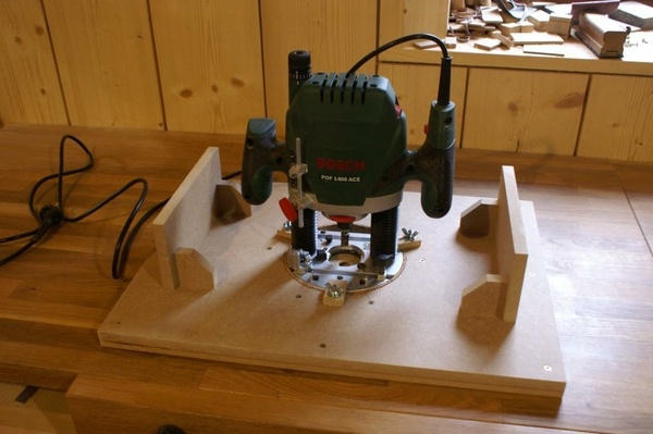 Table de défonceuse