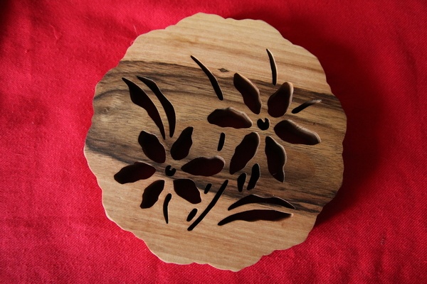 Desous de plat en noyer