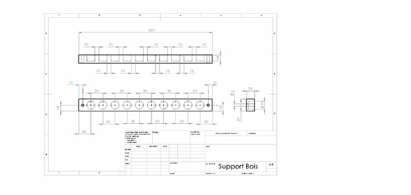 Porte-couteaux Aimanté