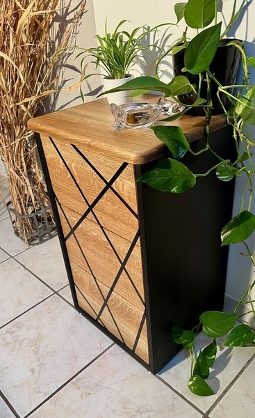 Chiffonnier chêne et valchromat