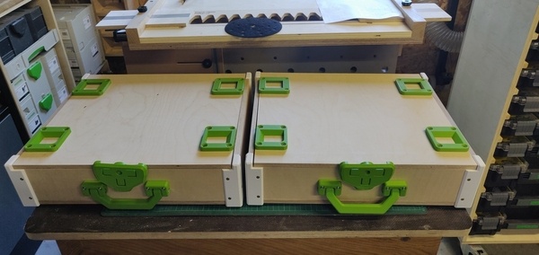 Boites pour le rangement des abrasifs