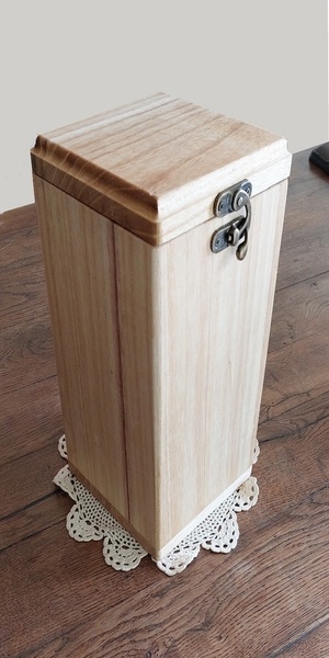 Mini huche à pain en Paulownia