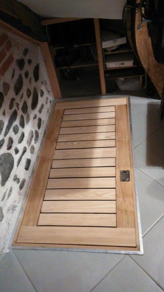 Trappe de cave pont de bateau