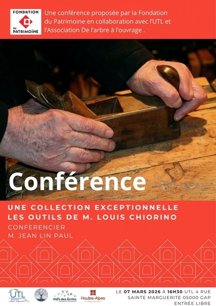 Cycle de conférences organisé par la Fondation du patrimoine Hautes Alpes