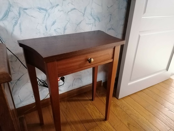 Console acajou et wengé