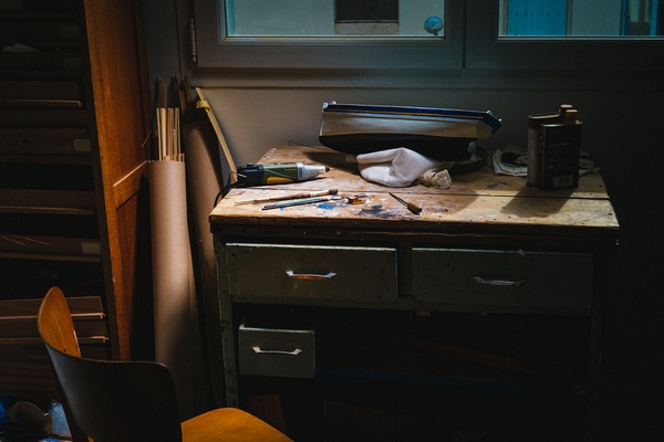 Atelier Mathieu Pelloin ( photos Sébastien Loffler )