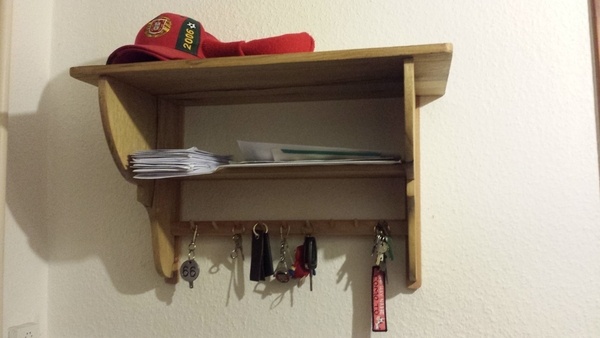 Étagère pour hall d'entrée