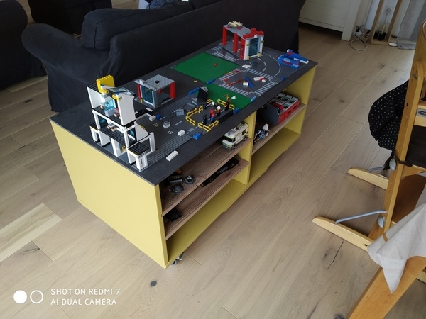 Table de jeu pour Légo