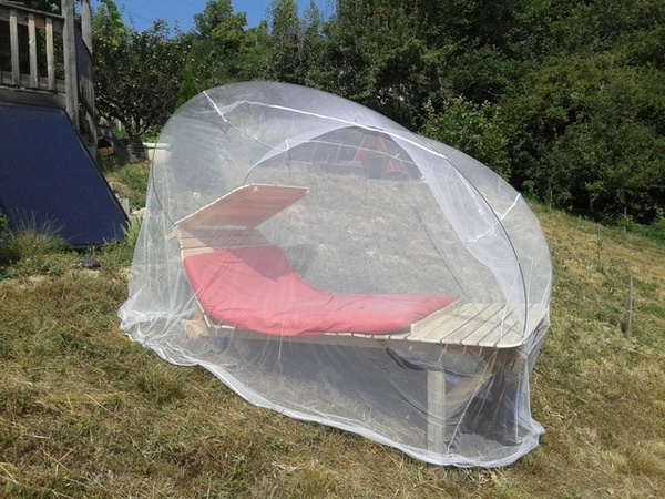 Lit extérieur palette