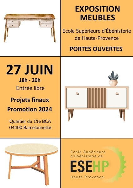 Portes ouvertes et exposition des projets finaux