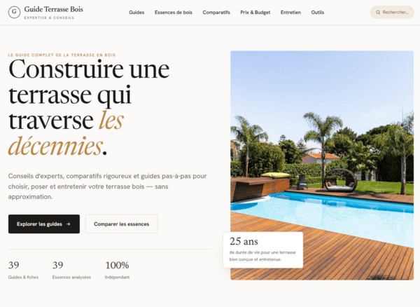 Guide Terrasse Bois — Le guide de référence de la terrasse en bois