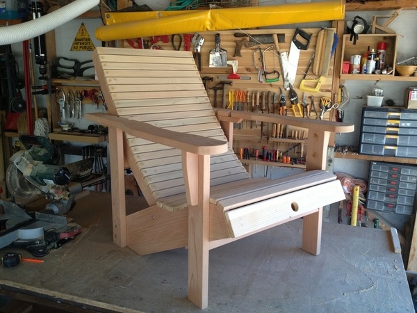 Fauteuil de Jardin réglable avec repose pied