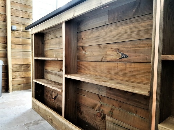 Bar d'écurie en chute de douglas