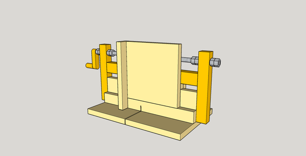 Gabarit queue droite