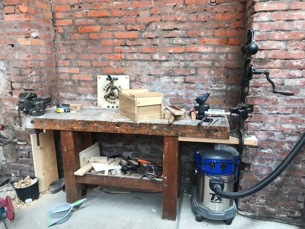 Mon établi au bureau