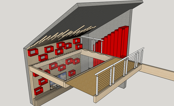 Bibliothèque et Passerelle