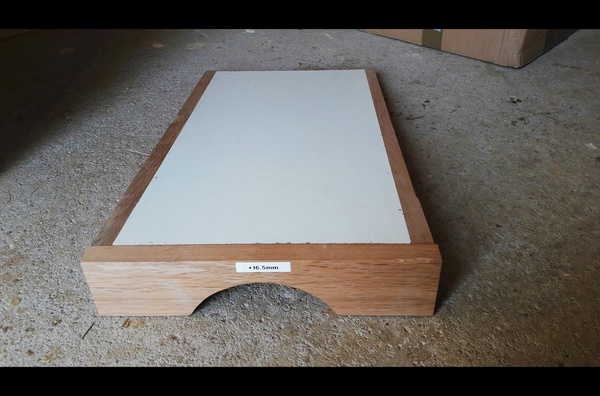 Tablette pour raboteuse