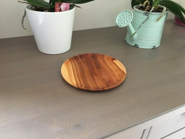 Assiette en pommier