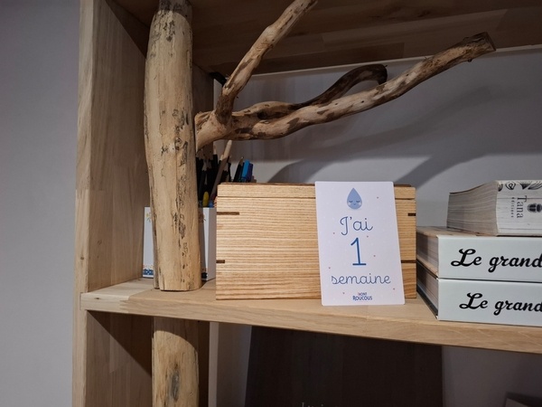 Boîte pour la naissance de ma fille