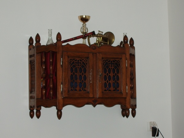 meuble inspiré d'une panetiére provençale