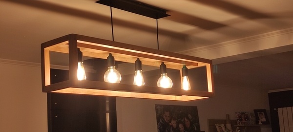 Luminaire style industriel