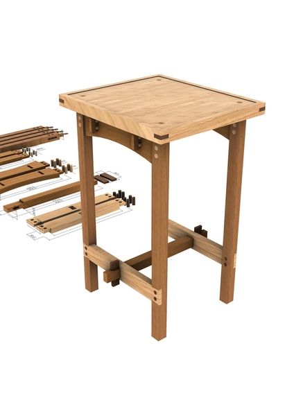 Un petit tabouret