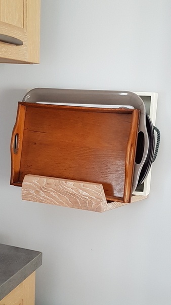 Support pour plateaux