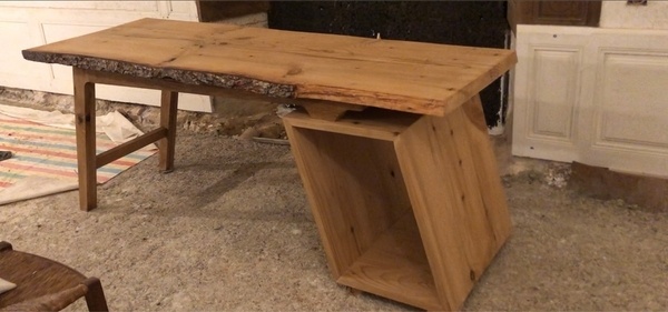 Bureau chêne et cèdre