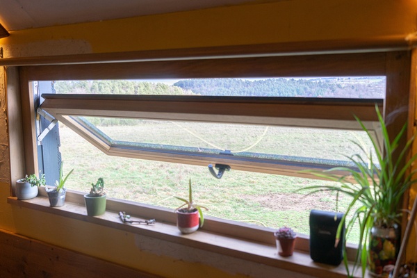 Fenetre à l'italienne avec outils toupie classique