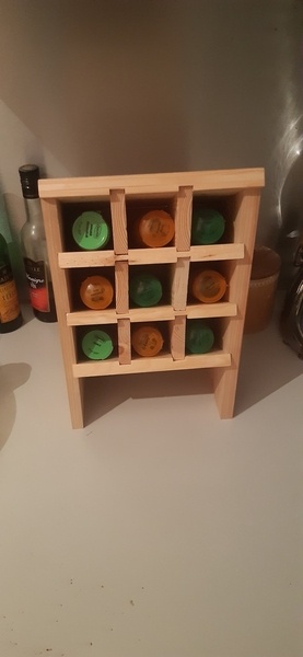 Petit rangement pour moulin à épices