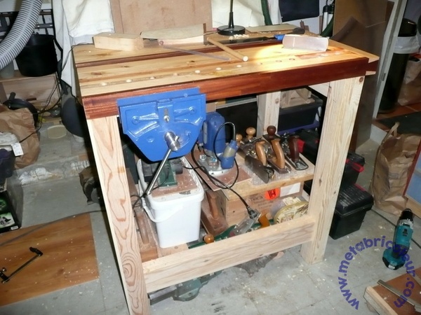 Un Etabli dans un petit espace