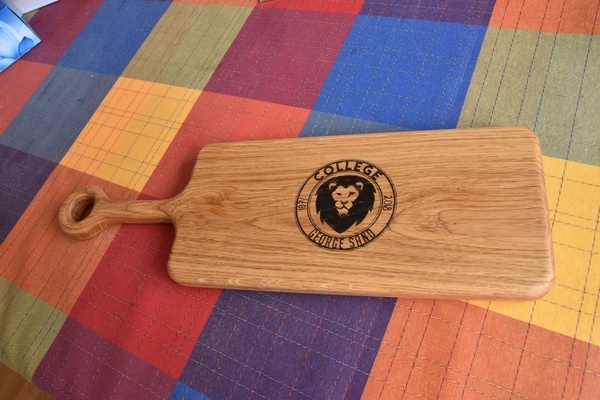 Planche à découper - Cadeau de mariage pour une collègue