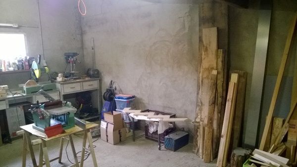 Mon garatelier avant travaux