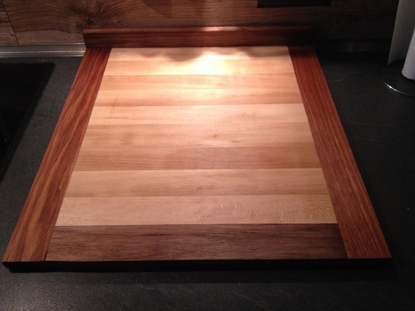 Planche à découper de récup'