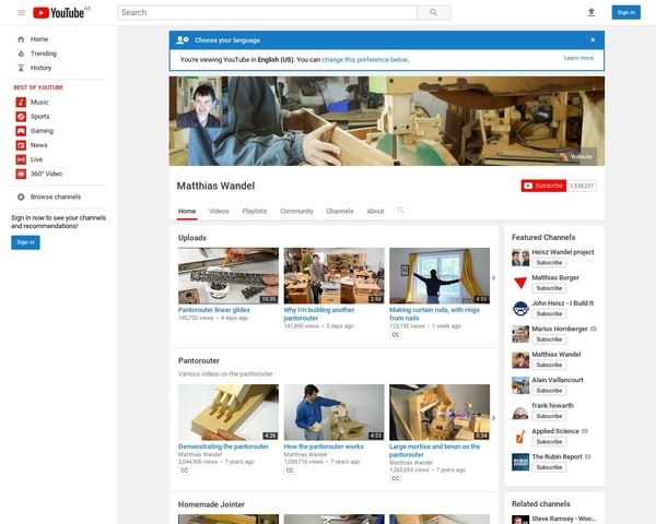 Un vrai artisan doit savoir construire ses outils...