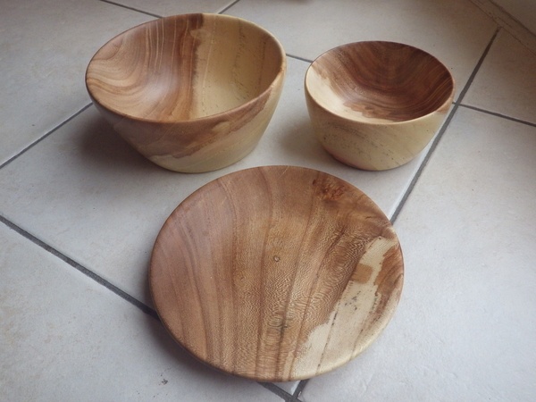 Bols et assiette - kit mariage 2017