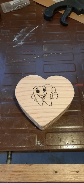 Boîte pour dents de lait