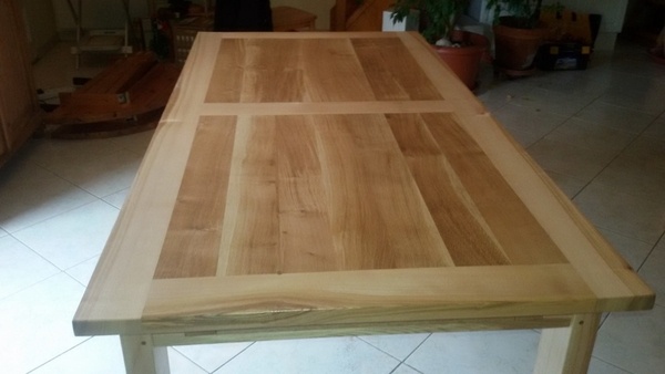 Table en frêne et chêne