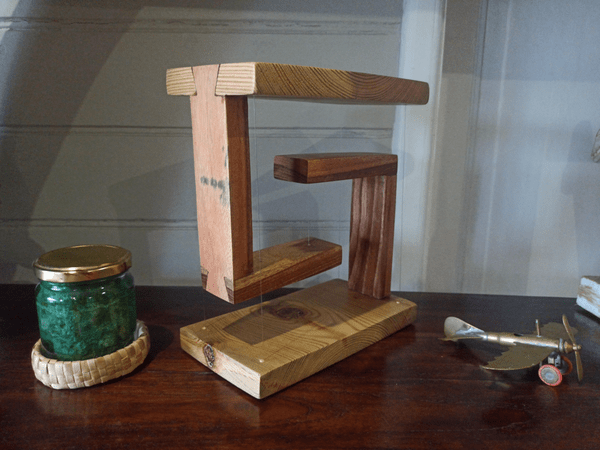 Petite tensegrité + test queue d'aronde