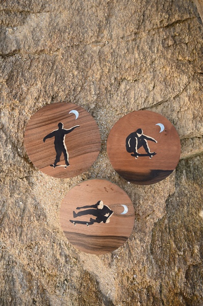 Médailles marquetées