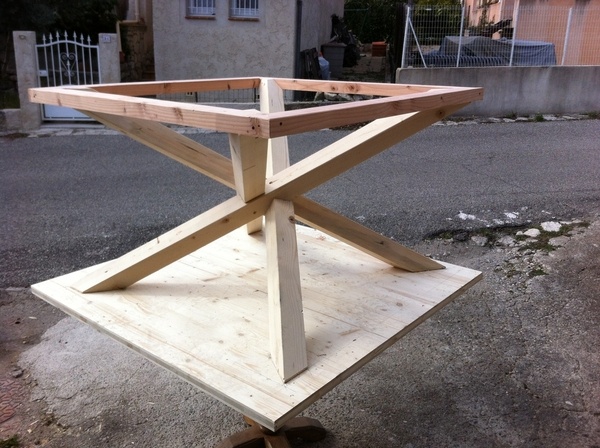 Table a devers 4 pieds