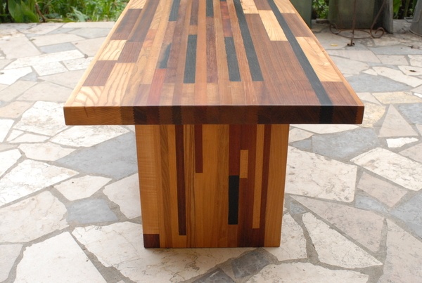 Table basse en bois recyclés