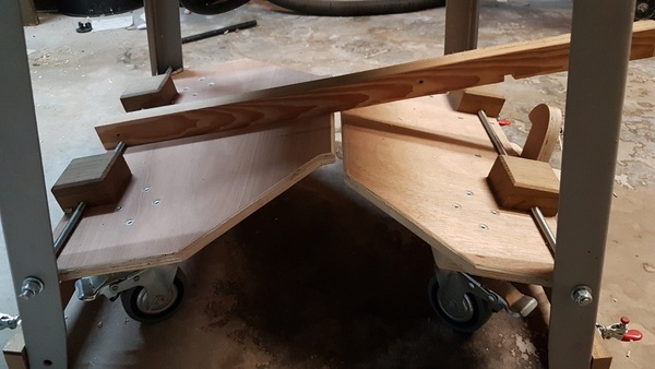 Roulettes escamotables pour rabot-dégau Metabo HC260