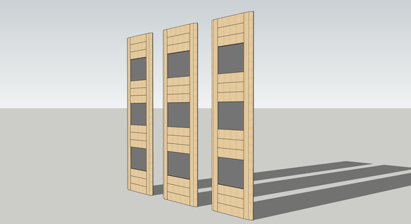 Portes de placard coulissantes