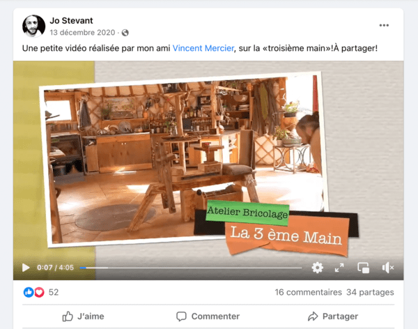 Un établi banc d'âne polyvalent pour la sculpture