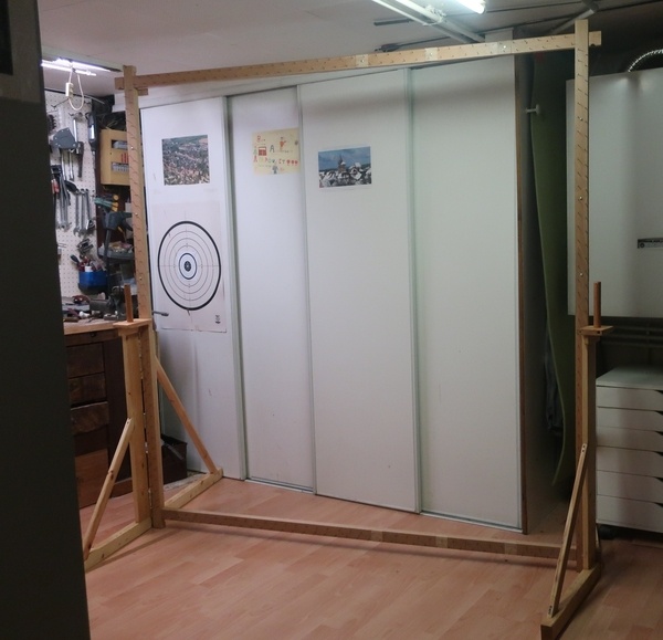 cadre a tufter modulable à pieds pliant